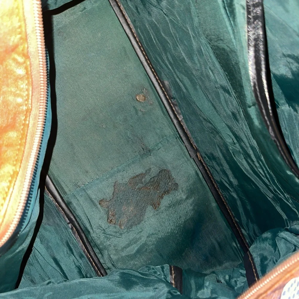 Vintage Brown Travel Bag AS IS